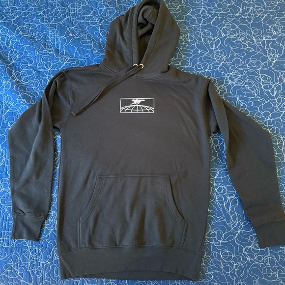 Arsenal Black Hoodie- M - Picture 1 of 5